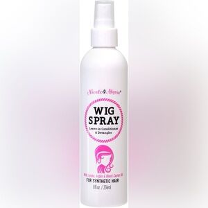 🌙 B78 - Nicole & Alyssa - Wig Spray For Synthetic Hair 8oz - Leave-in Conditio